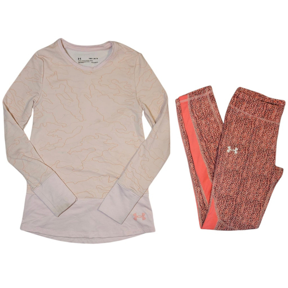 Girls Under Armour YMD Lot – 7 Pieces – Leggings, Tops, Sports Bra & More! - Picture 3 of 10